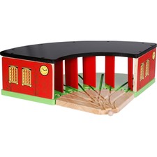 SpielMaus Holz Ringlokschuppen