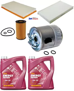 FOR MERCEDES VITO & VIANO 03-11 2.1 AIR OIL FUEL CABIN FILTER & OIL SERVICE KIT - Picture 1 of 6