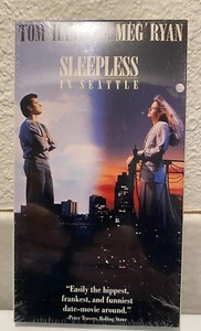New Sealed 1993 Sleepless In Seattle VHS Columbia Tri-Star Movie - Picture 1 of 2