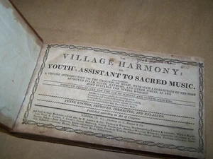 Die Dorfharmonie: oder, Jugendassistent der Kirchenmusik (1812) alt antik mu - Bild 1 von 12