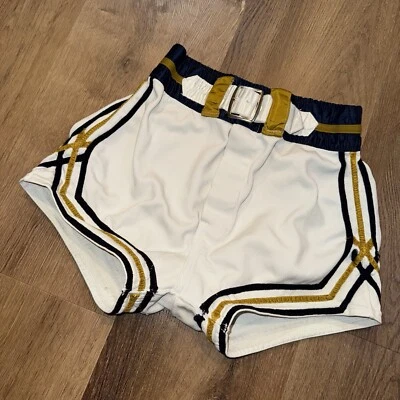 Pantalones Cortos de Baloncesto Wilson Vintage Atléticos con Cinturón Jersey Nylon De Colección Años 50 60 Hombres 32 Foto 1 de 4