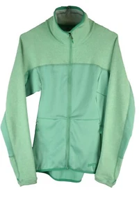 MARMOT Green Fleece Jacket size M Womens Full Zip Jumper High Neck Casual - Picture 1 of 8