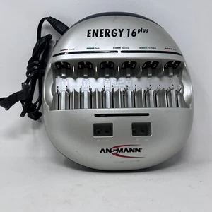 ANSMANN Energy 16 Plus Professional Battery Charger for AAA, AA, C, D, 9V, USB - Picture 1 of 4
