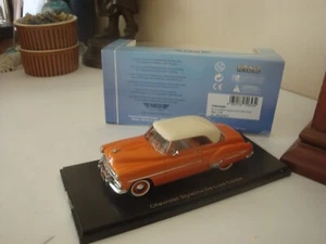 NEO SCALE MODELS- 44052- CHEVROLET Styleline Hardtop coupé deluxe blanc & orange - Imagen 1 de 2