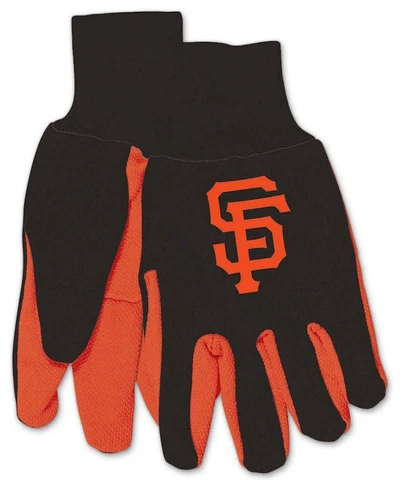 San Francisco Giants Two Tone Adult Size Gloves [NEW] MLB Work Hands Scarf Hat Cover