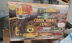Neu HO Bachmann Lokomotive und Wagen, Cannon Ball Express Set - Bild 1 von 8