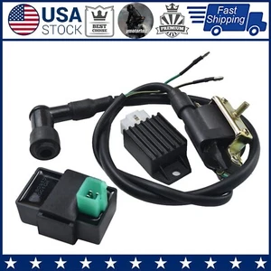 Ignition Coil CDI Rectifier Regulator For 50cc 70cc 90cc 110cc Dirt Pit Bike ATV - Picture 1 of 13