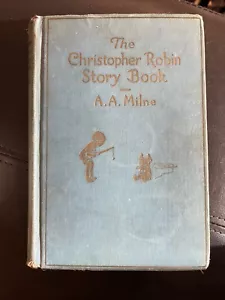First Edition The Christopher Robin Story Book by A.A. Milne (1929, Hardcover) - Foto 1 di 10