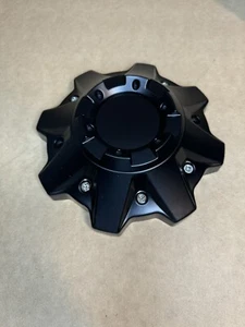  Offroad 1001-63-B Matte Black Wheel Center Cap with  NEW pair - Bild 1 von 2