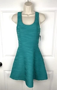 Charlotte Russe Junior Skater Dress M Open Back New - Picture 1 of 8