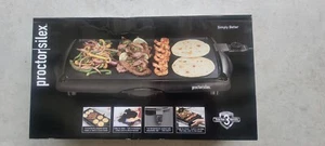 Proctor Silex Black Plastic Nonstick Surface Electric Griddle 200 sq. in. - - Picture 1 of 1