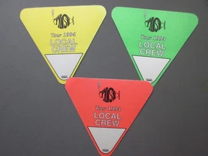 Phish backstage pass satin stickers THREE Triangles 1994 - OTTO ! - Picture 1 of 1