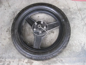 1986 honda vf500f interceptor - rear wheel and tire - Picture 1 of 10
