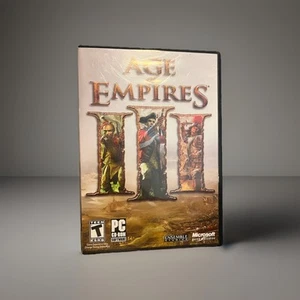 Age of Empires III 3 PC Strategy Game By Microsoft w/ Manuel and Key - Picture 1 of 11