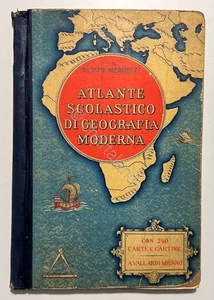 O. Marinelli - Atlante Scolastico di Geografia Moderna - ed. 1953 - Picture 1 of 5