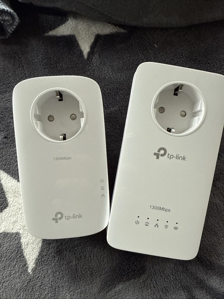 TP-LINK TL-WPA8631P KIT AV1300-AC1200-Gigabit-WLAN-Powerline-KIT mit Steckdose - - Bild 1 von 1