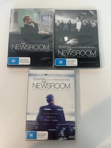 The Newsroom - Serie Completa, Temporada 1 2 3 (DVD, Reg 4) DISCOS COMO NUEVOS + PUBLICACIÓN GRATUITA - Imagen 1 de 3