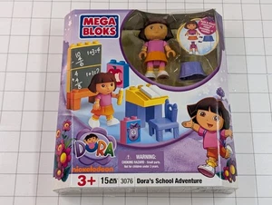 Dora's School Adventure Mega Bloks 3076 Explorer Building Set - Picture 1 of 4