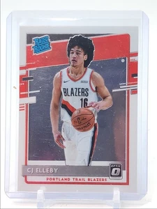 CJ ELLEBY 2018-19 DONRUSS OPTIC RATED ROOKIE TRAIL BLAZERS RC Q2045 - Picture 1 of 2