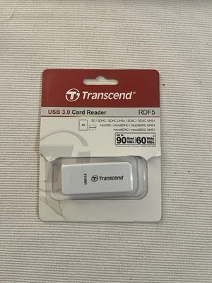 Transcend USB 3.0 Card Reader RDF5 - Image 1 of 3