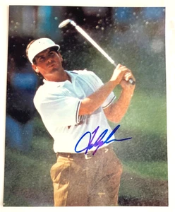 FRED COUPLES IN FULL SWING AUTOGRAPHED / SIGNED GOLF PHOTO WITH COA C30 - Picture 1 of 2