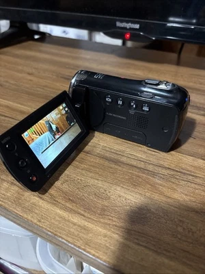 OEM PROBADO! Videocámara Samsung HMX-F80 HD 16 GB con memoria 52X Schneider zoom óptico Foto 1 de 4