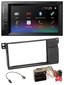 Pioneer DAB MP3 2DIN Bluetooth USB Autoradio für BMW 3er E46 Quadlock großem Nav - Bild 1 von 9