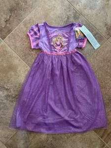 Disney Princess Tangled Nightgown/Play Dress Size 4 NWT - Picture 1 of 5