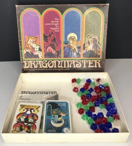 1981 Dragonmaster Fantasy Card Game Milton Bradley Near Complete No Jewel Bag - Bild 1 von 13