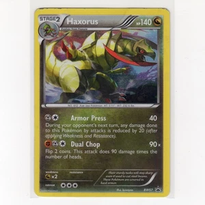 Pokémon TCG Haxorus BW57 BW Holo Promo Card EN-HP 2012 - Picture 1 of 3