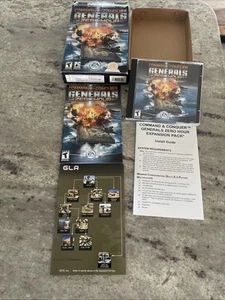 Command & Conquer: Generals -- Zero Hour (PC, 2003) Disc 1 and inserts - Picture 1 of 10