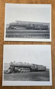 Lot of 2 Vintage Train Railroad 8 X 10 Photographs: Milwaukee Road C - Picture 1 of 5