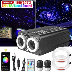 Auto LED Sternenhimmel Meteor RGBW Star Twinkle Lichtfaser Glasfaser Optik Neu - Bild 1 von 25