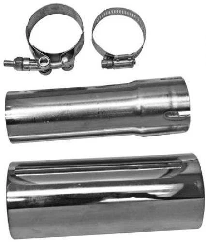 Адаптер глушителя выхлопной системы Bassani хромированный для Harley Davidson Road Glide/Street Glide - Изображение 1 из 1