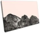 Mountain Modern Simple Colour Landscapes SINGLE TOILE murale ART Photo Print