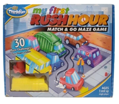 ThinkFun My First Rush Hour STEM Toy Traffic Parking Match & Go Maze Game - Image 1 of 4