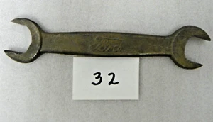 Llave vintage Ford Script doble extremo abierto 1-2 círculo A - Imagen 1 de 6