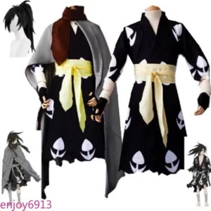 Dororo Hyakkimaru Cosplay Halloween Kimono Set Samurai Uniform Costume Suit Gift - Picture 1 of 18