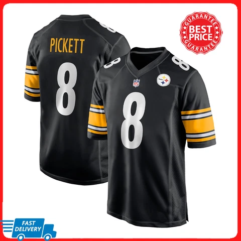 Kenny Pickett #8 Pittsburgh Steelers 2023-24 Season Jsy Fan Made All Size Cover
