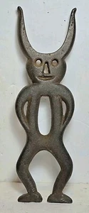 Antique Cast Iron Devil Boot Jack American c.1850 - Picture 1 of 4