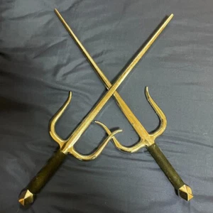 Sai antike Kampfsport Dreizack Stil Waffen Waffe Karate antik a230 - Bild 1 von 2
