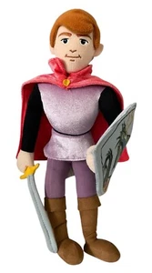 Disney Store 15 Zoll Dornröschen Prinz Phillip mit Schwert & Schild Plüschpuppe Spielzeug - Bild 1 von 5