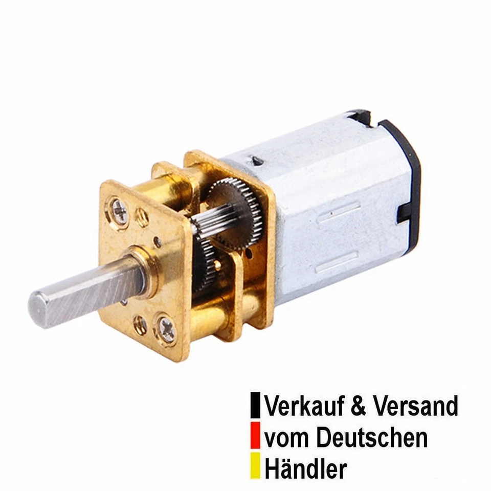 GA12-N20, DC 12V, Getriebemotor mit 30 RPM, Motor Modellbau - Bild 1 von 2