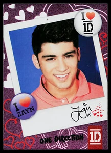 2013 Panini One Direction I Heart Liam White Shirt Heartthrob Stardust #8 - Picture 1 of 2