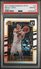 2017-18 Donruss Optic Silver Holo #37 Nikola Jokic PSA 10 GEM MINT