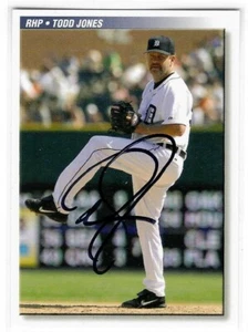 Todd Jones Signed Detroit Tigers Bible Card - Picture 1 of 1