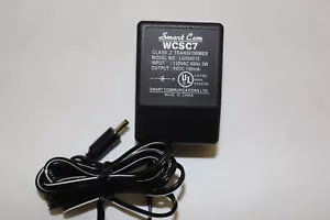 SMARTCOM WCSC7 AC ADAPTER POWER SUPPLY 120VAC 60Hz 3W 9VDC 150mA #534 - Picture 1 of 3