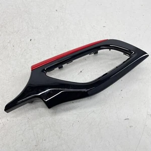 VAUXHALL CORSA E TABLERO MOLDURA ENVOLVENTE NEGRO ROJO VENTILACIÓN DE AIRE PANEL DE TABLERO 14-19 - Imagen 1 de 12