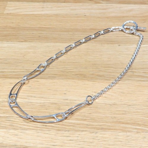 HERMÈS Collana Hermes Chaine D'ancre Punk SV925 Argento 580549