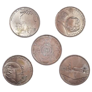 Portugal - LOT 5 monnaies 2,50 euro commémoratives - sans doubles - cupronickel - Imagen 1 de 2